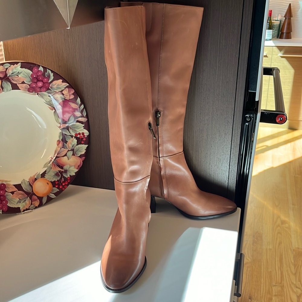 Sam Edelman. Kerby Knee High Boots.. Whiskey Brown..Sz 10… worn once